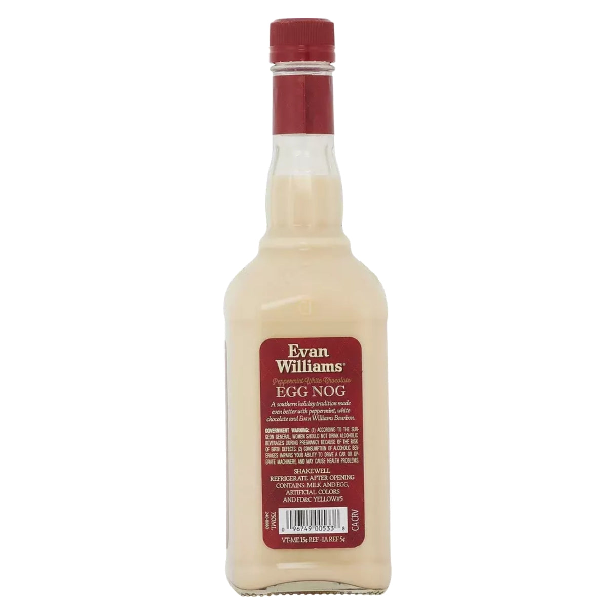 Evan Williams Peppermint White Chocolate Egg Nog
