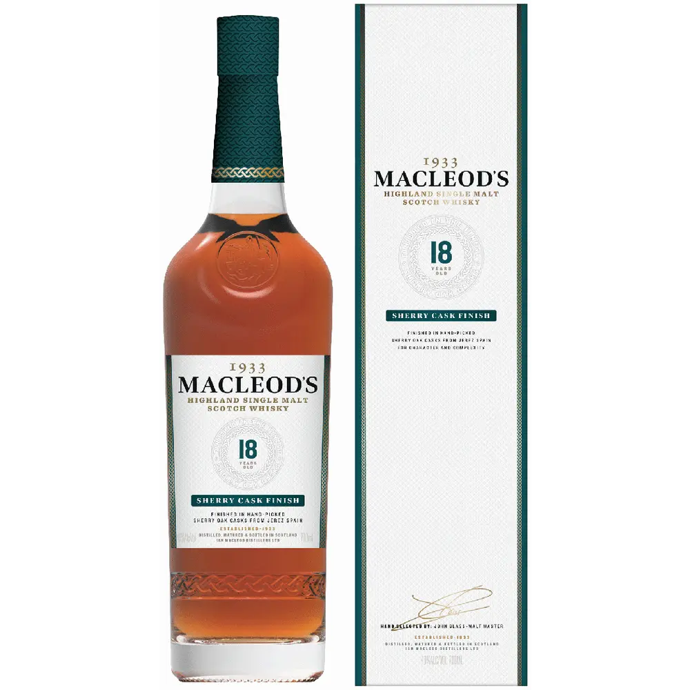 1933 Macleod's 18 Year Sherry Cask Single Malt