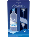 Grey Goose Vodka Gift Pack With Two Branded Martini Glasses