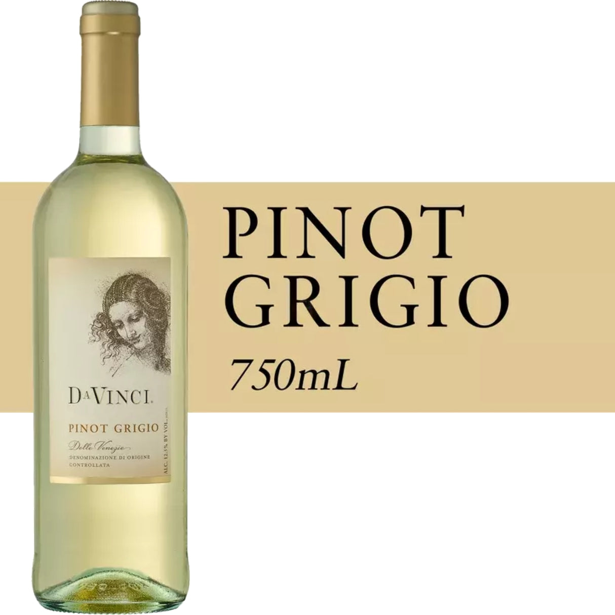 DaVinci Pinot Grigio Italian White Wine