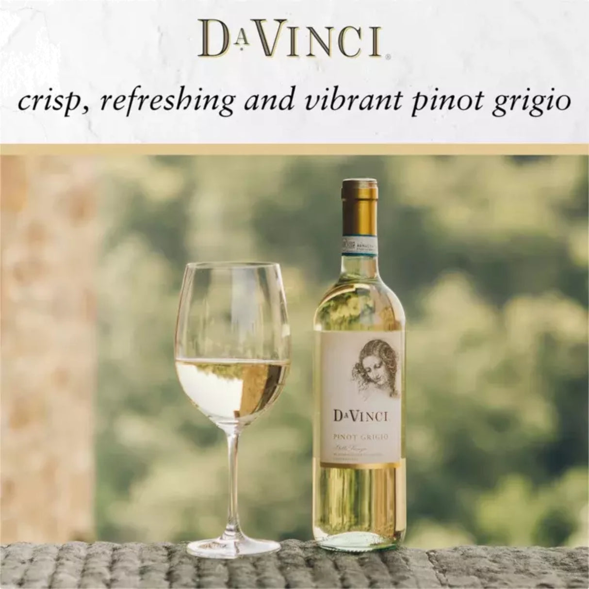 DaVinci Pinot Grigio Italian White Wine