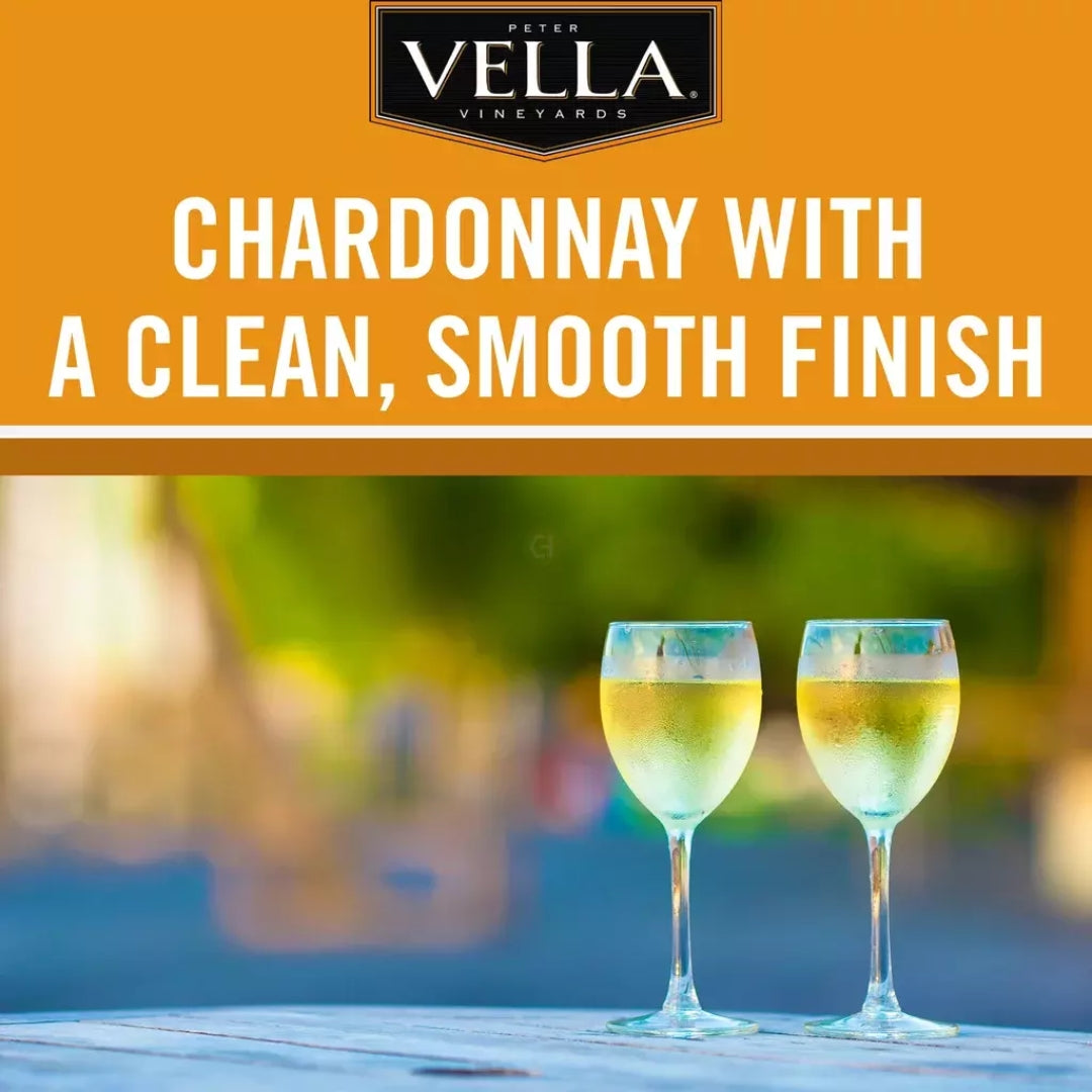 Peter Vella Chardonnay White Wine Box Wine