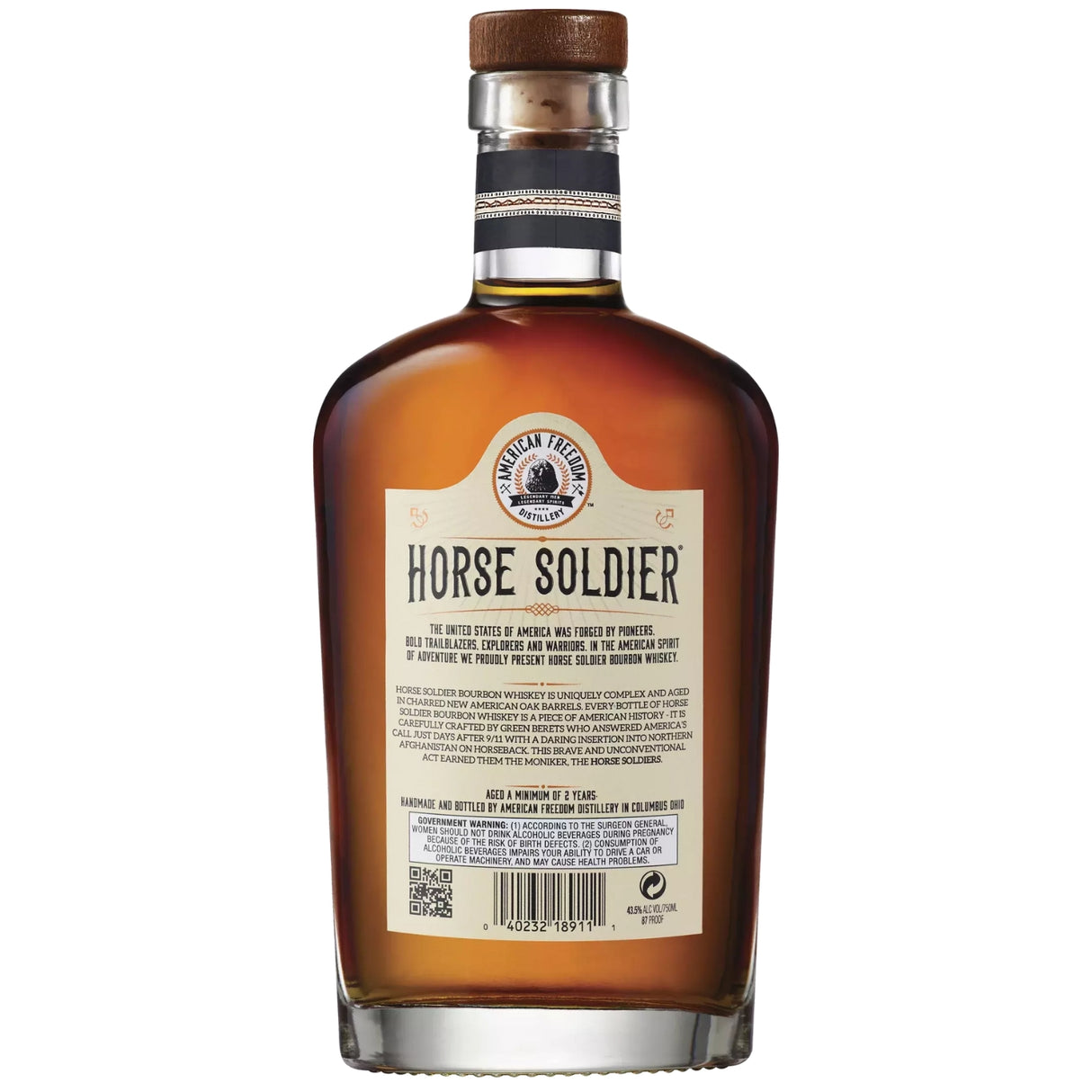 Horse Soldier Straight Bourbon Whiskey