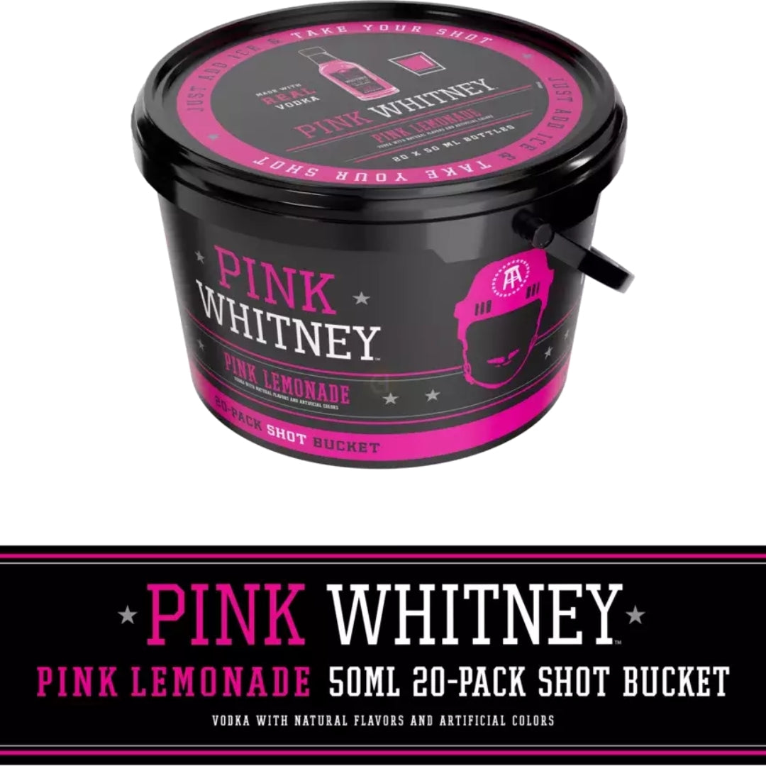 Pink Whitney Lemonade Flavored Vodka Bucket
