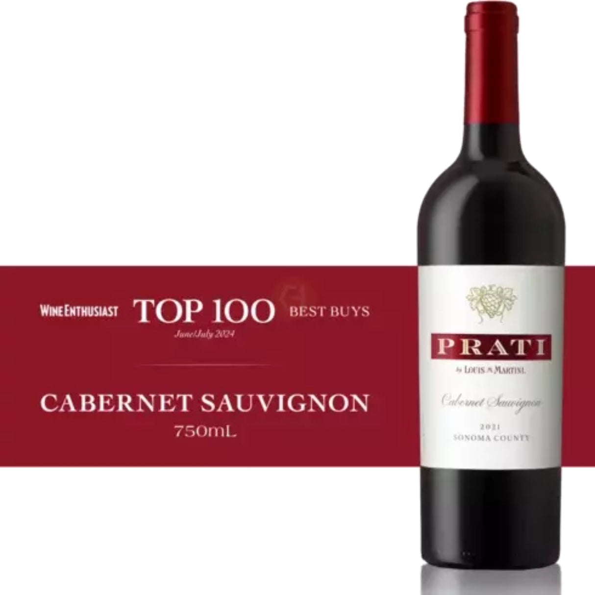 Prati by Louis M. Martini Sonoma County Cabernet Sauvignon Red Wine