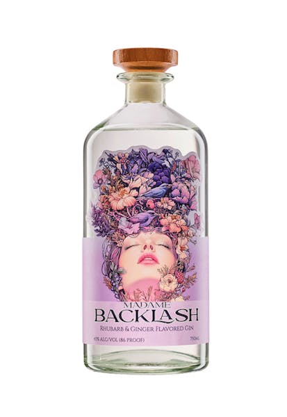 Madame Backlash Rhubarb & Ginger Flavored Gin