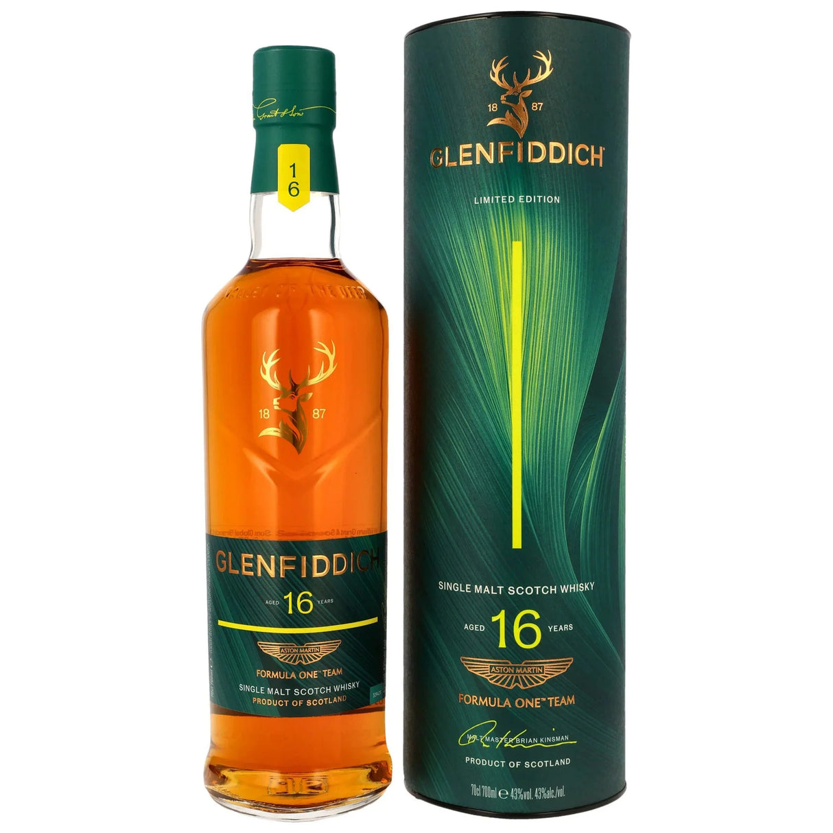 Glenfiddich Aston Martin F1 Year 2 16 Year Old Single Malt Scotch
