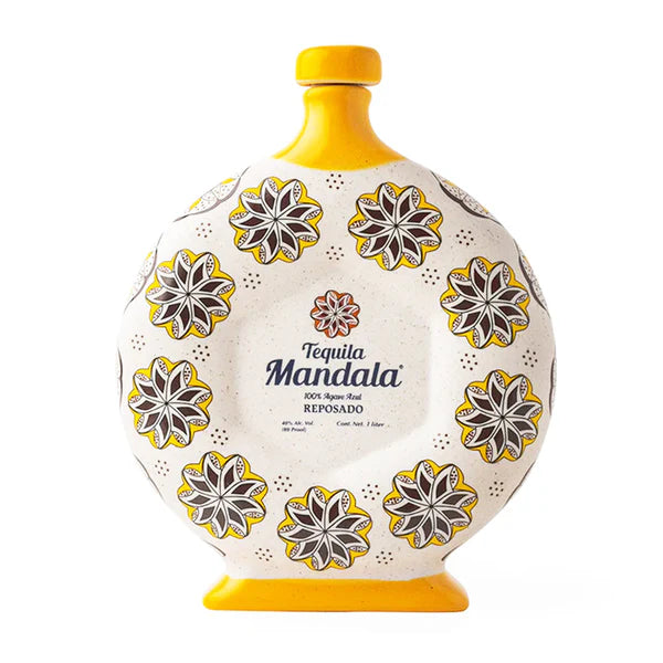 Mandala Reposado Tequila Ceramic Bottle