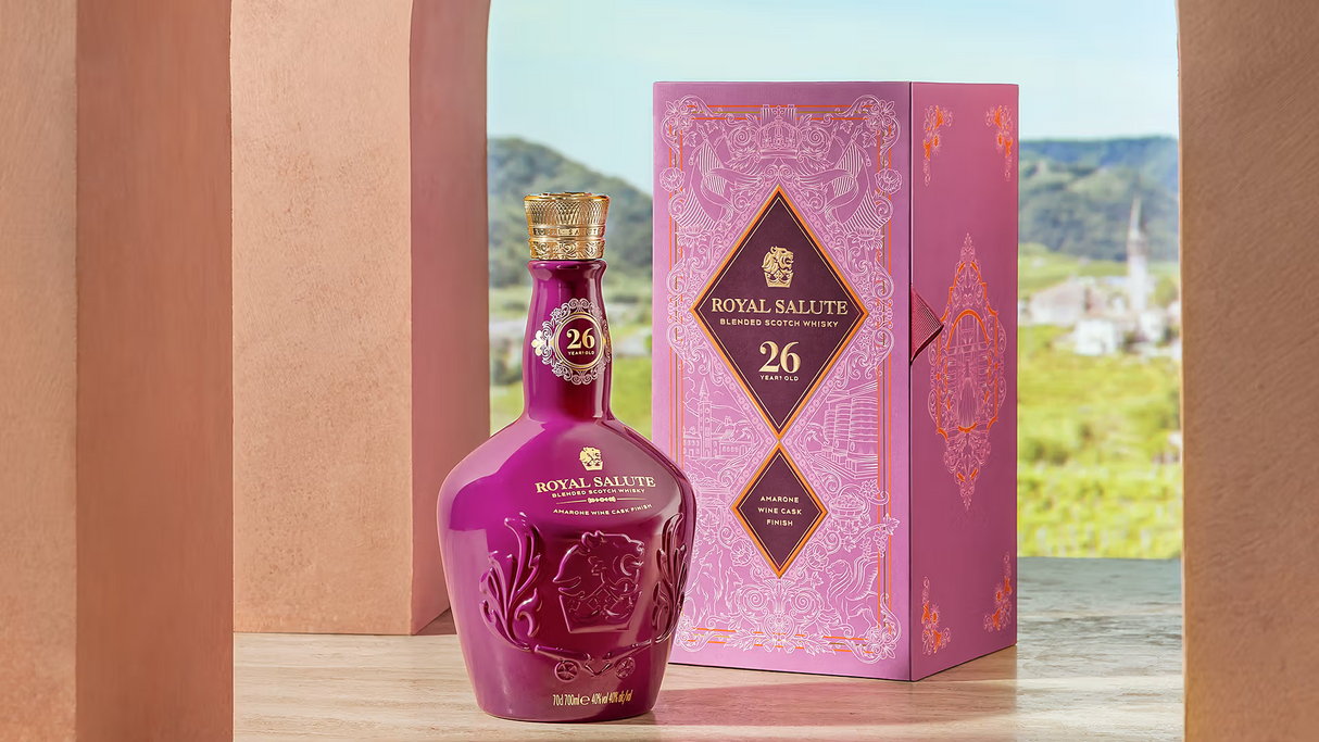 Chivas Royal Salute 26 Yr Amarone Wine Cask Scotch Whisky