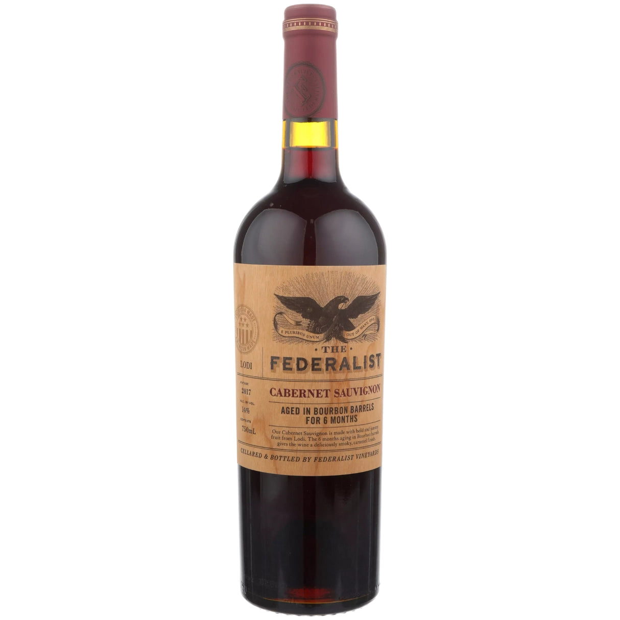 The Federalist Bourbon Barrel Cabernet Sauvignon