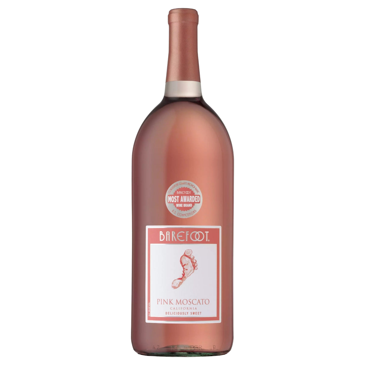 Barefoot Cellars Pink Moscato Wine