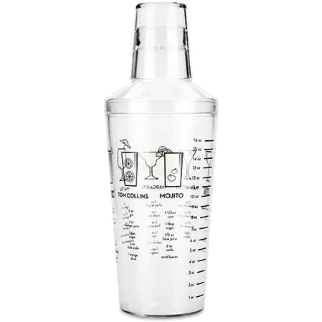 True Plastic Recipe Cocktail Shaker