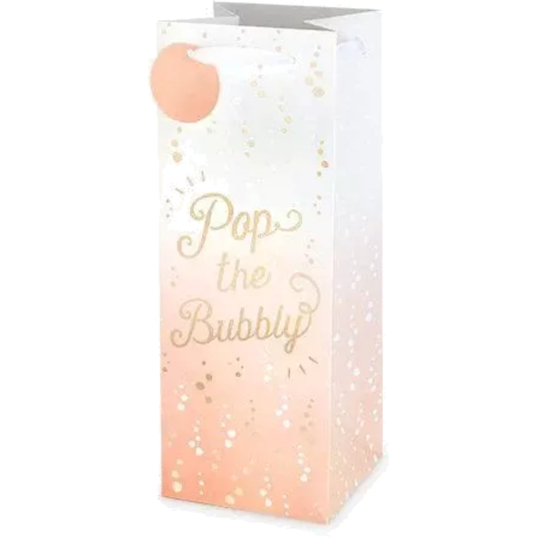 Pop The Bubbly Champagne 1.5L Wine Gift Bag