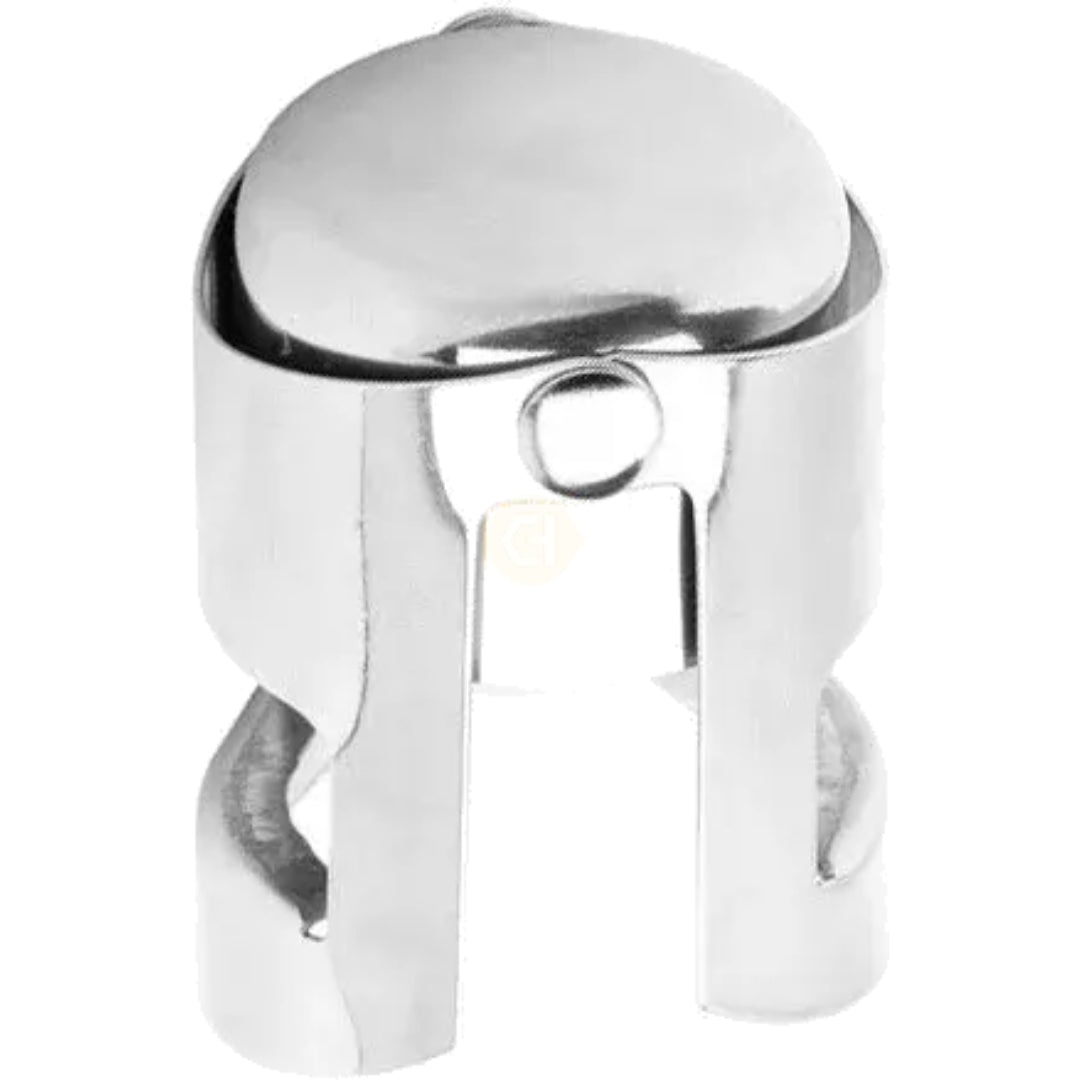 Champagne Stopper Flip Down Wings Chrome