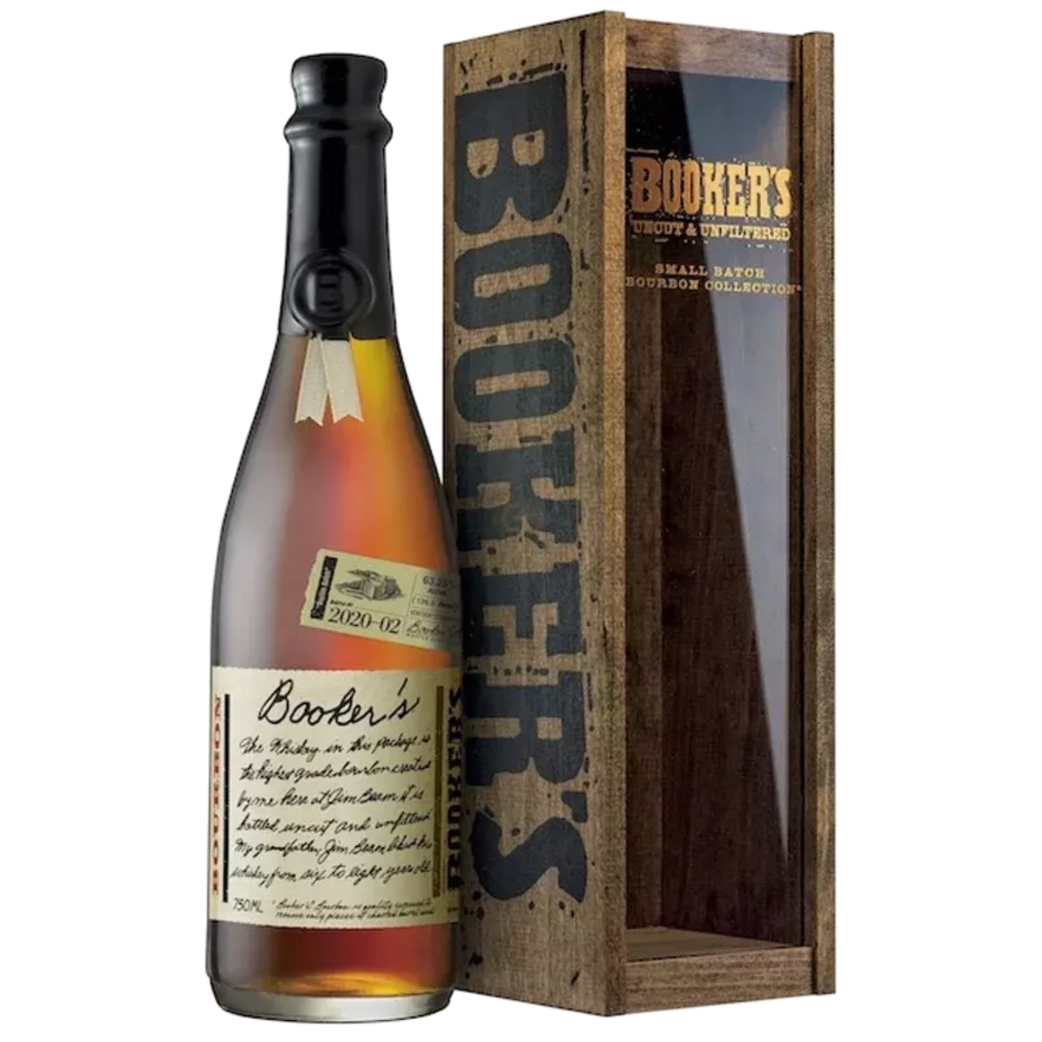 Booker's Bourbon スモールバッチウイスキー 木箱入り Booker's Bourbon Small Batch – Wheatley Wine & Spirits