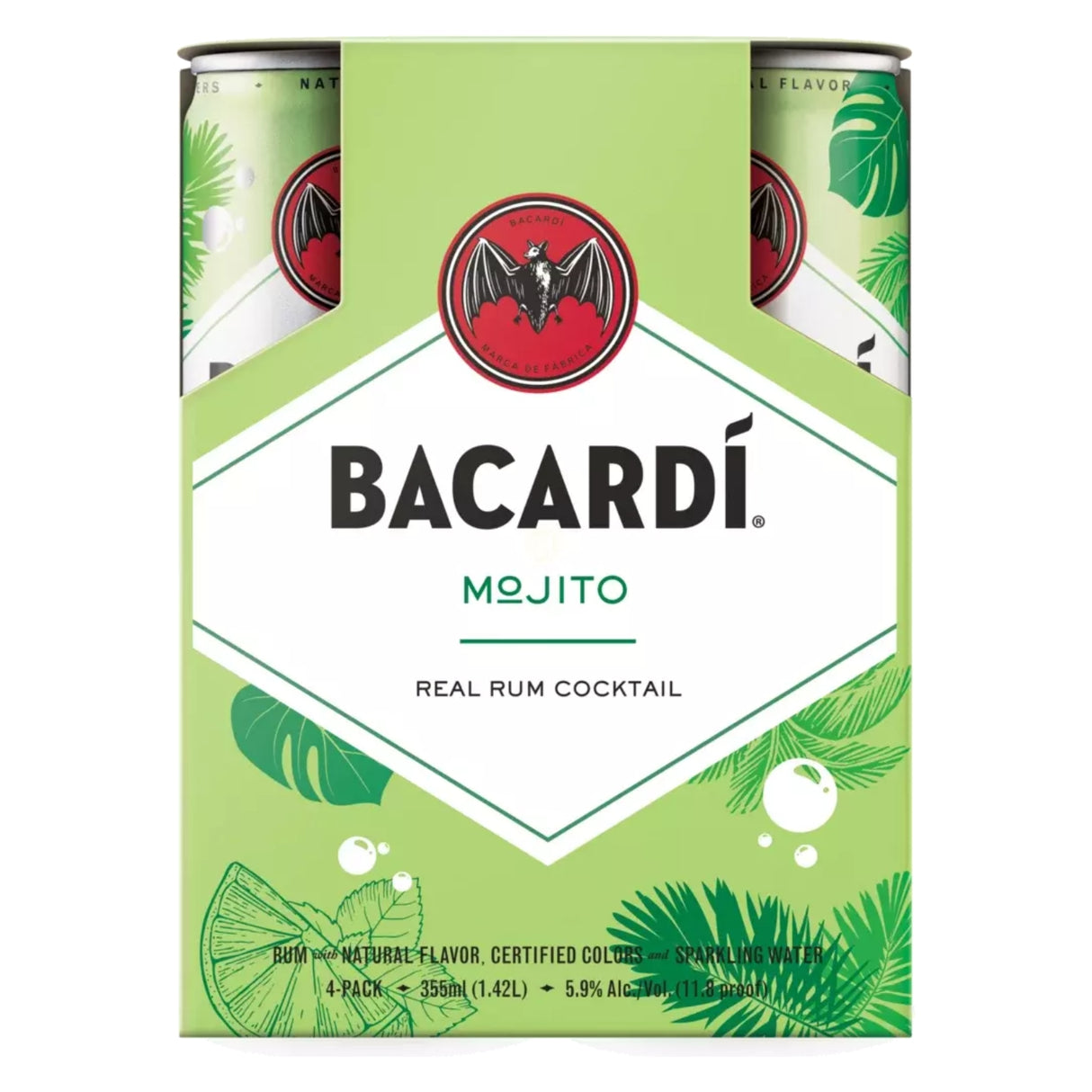 BACARDI Mojito Ready to Drink Real Rum Cocktail