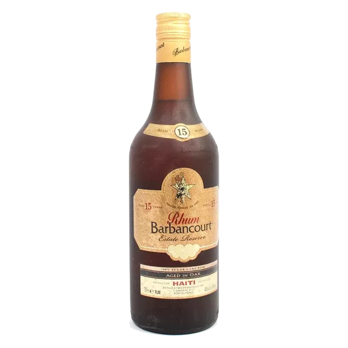 Barbancourt Rum Estate Reserve 15yr