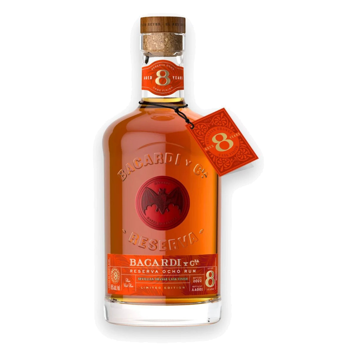 Bacardi Cask Finish Series Years Old Sevillian Orange Cask Finish Reserva Ocho Rum