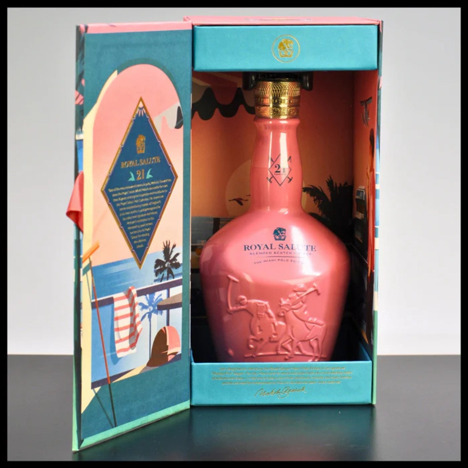 Chivas Regal Royal Salute The Miami Polo Edition Year Old Blended