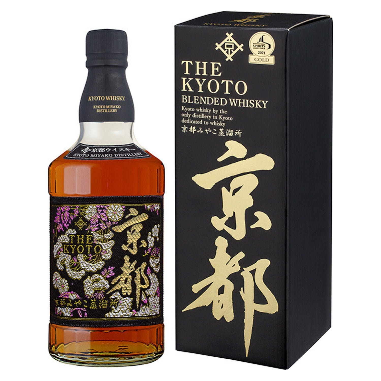 Kyoto Black Label Premium Blended Whisky – Wheatley Wine & Spirits
