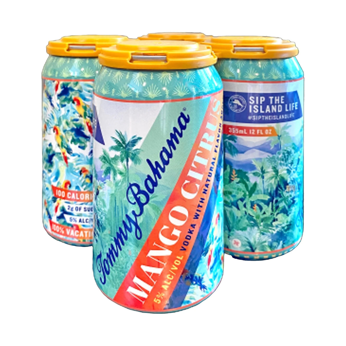 Tommy Bahama Mango Citrus Vodka Pack 4x355ml