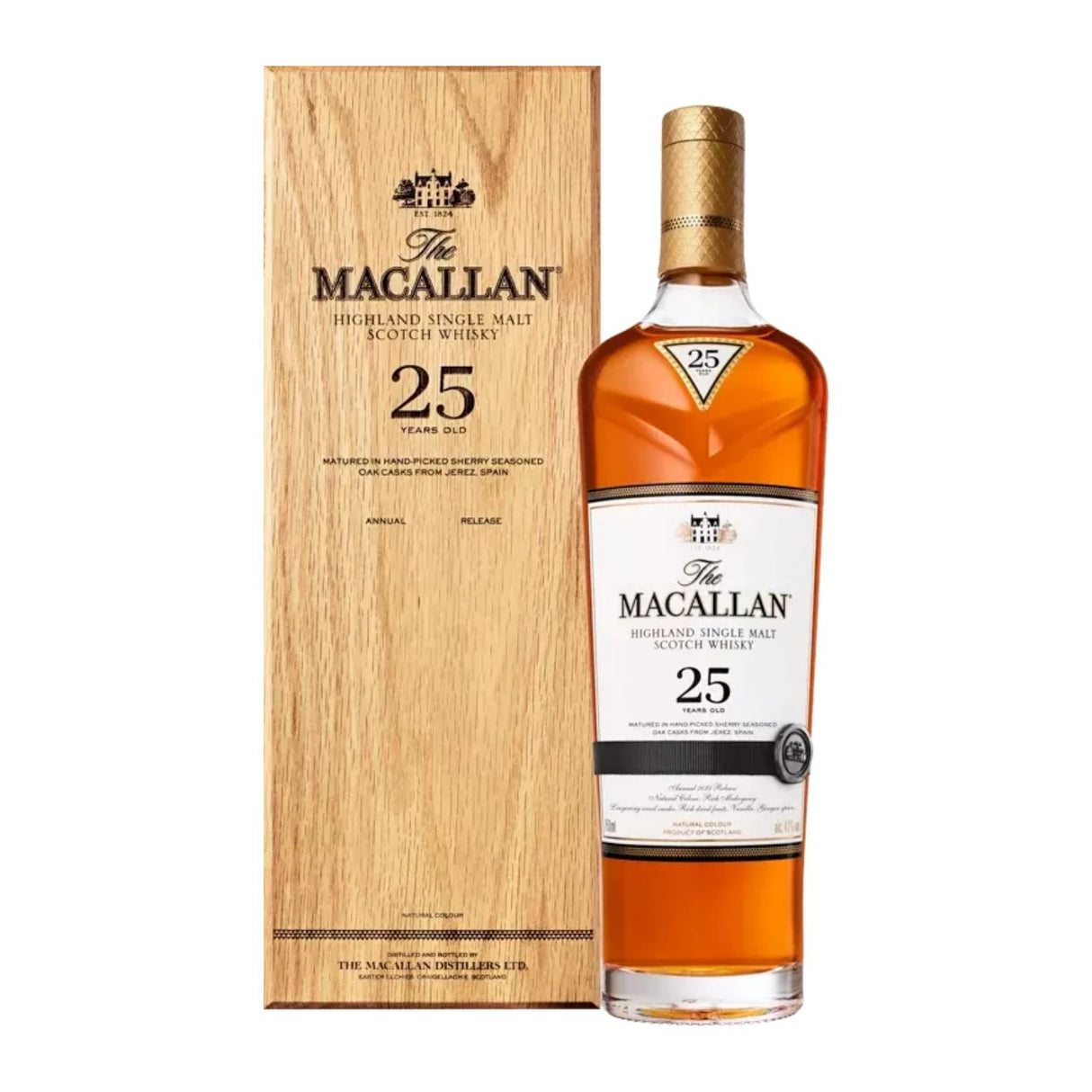 Macallan 25yr Sherry Oak Single Malt