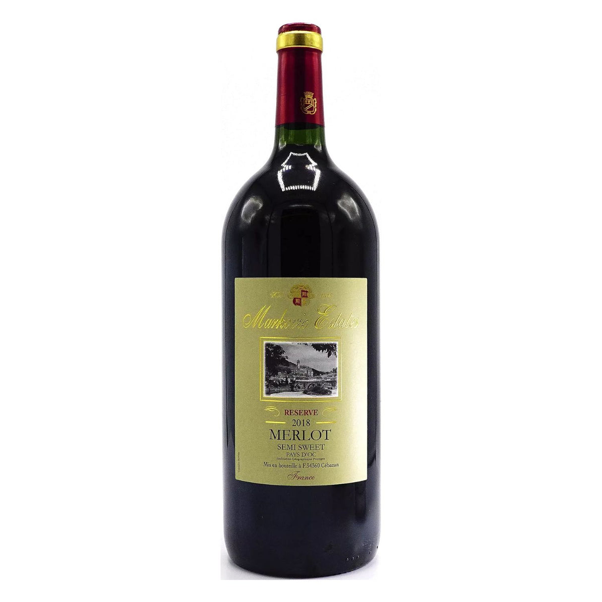 Markovic Estates Merlot Semi Sweet France
