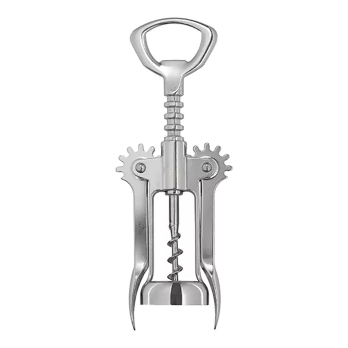 Chrome Auger Wing Cork Screw
