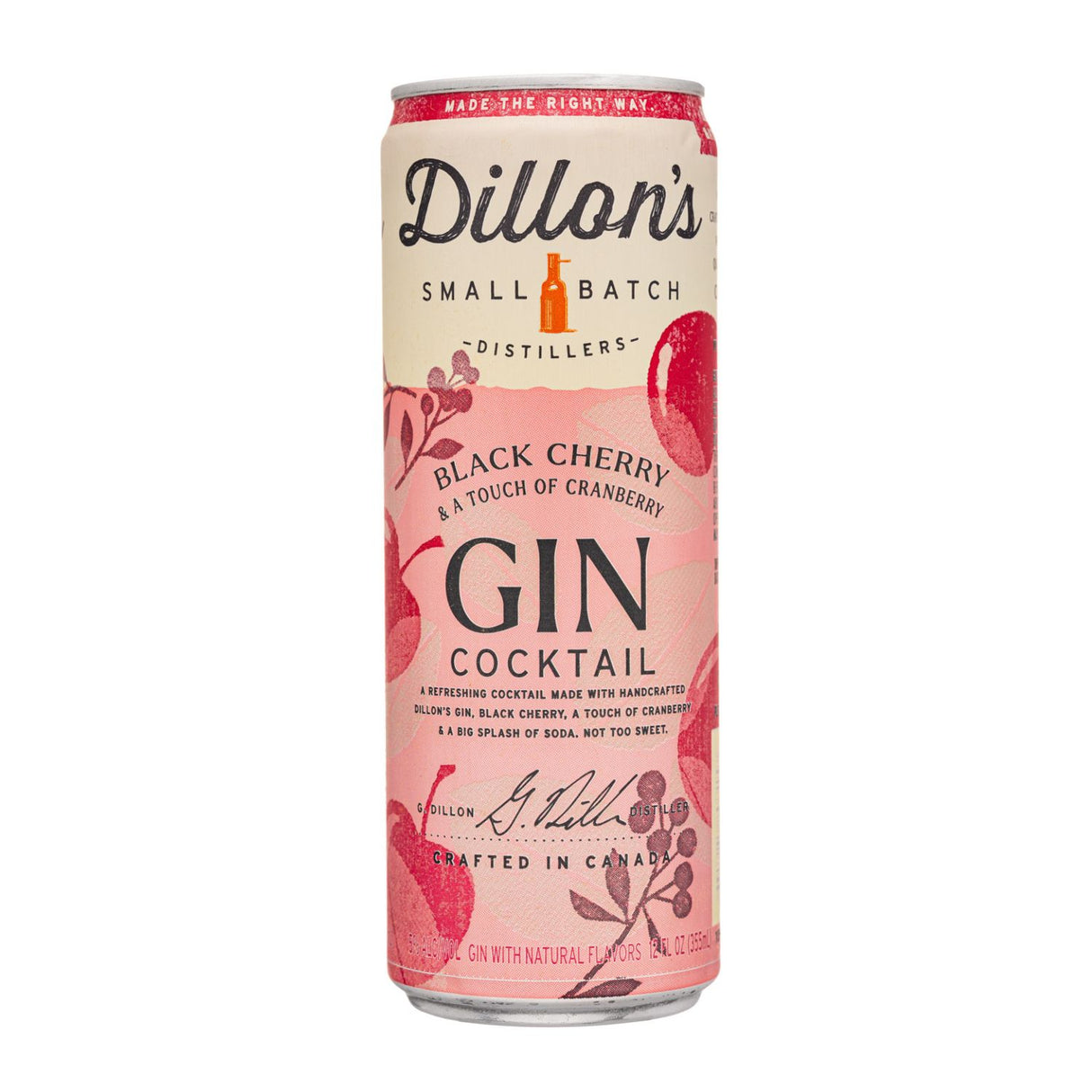 Dillons Blk Cherry Cran Cn Sgl