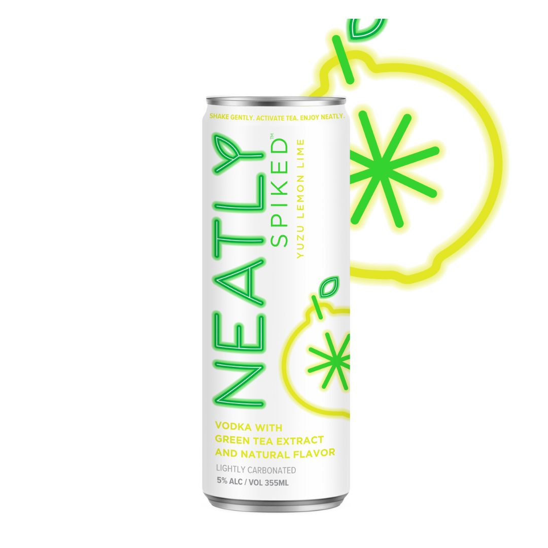 Neatly Spiked Vodka & Green Tea Lemonade