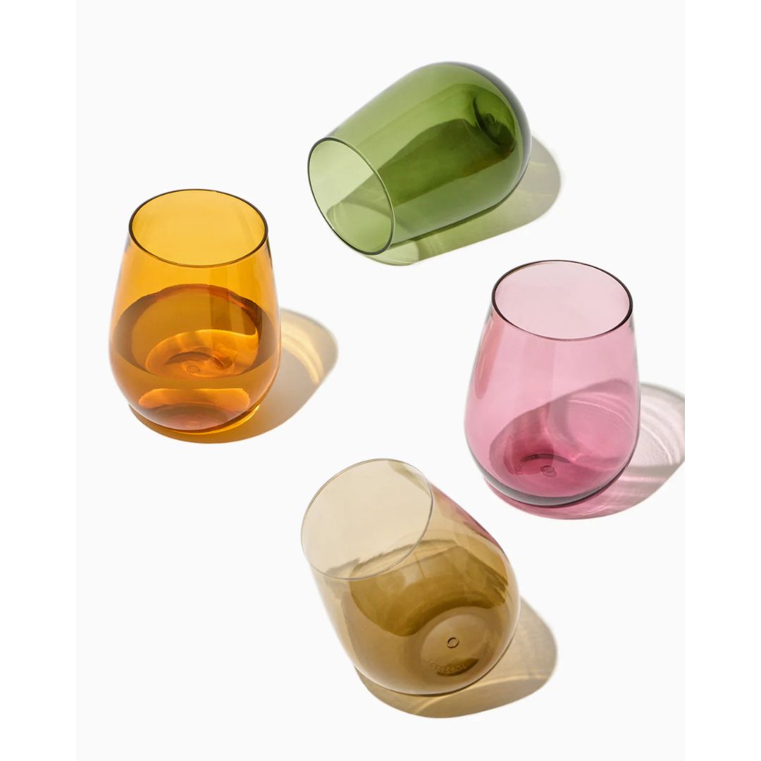 Reserve Coloured Wine Glasses
