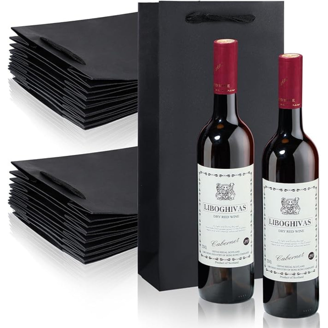2 Bottle Gift Bags 750ml Kit