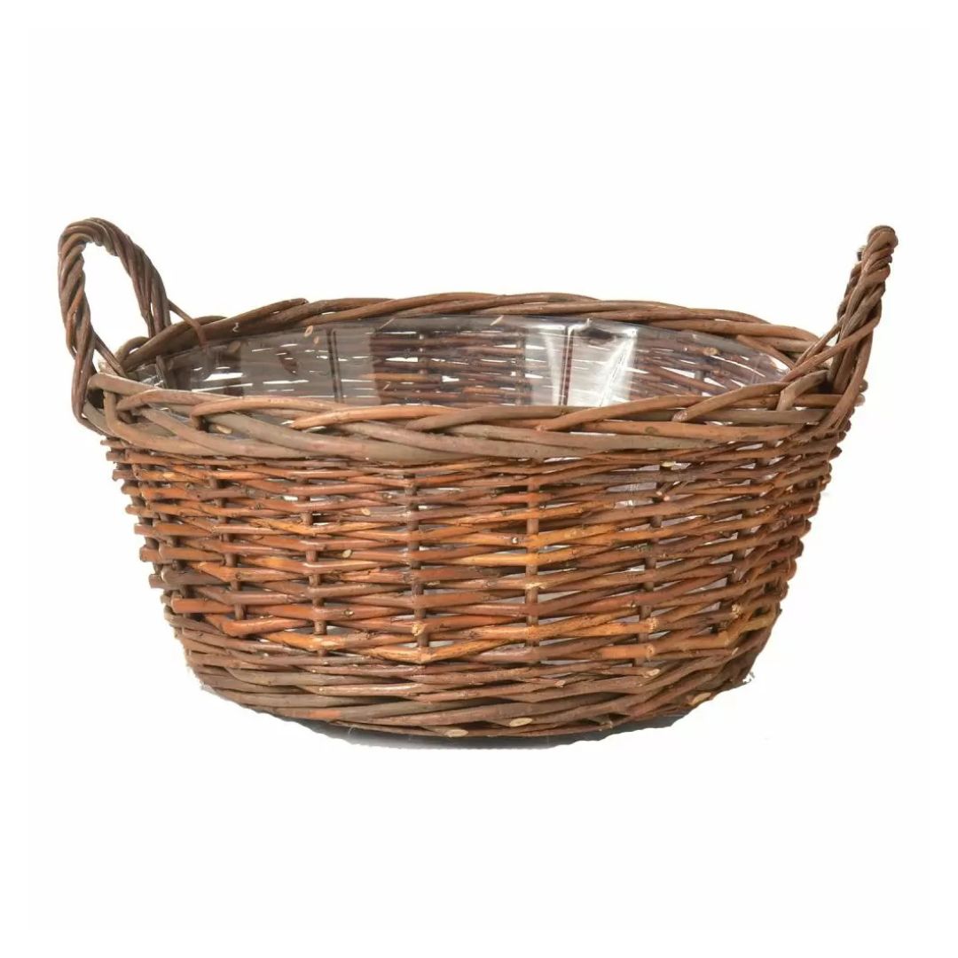 Basket Round Willow Inch