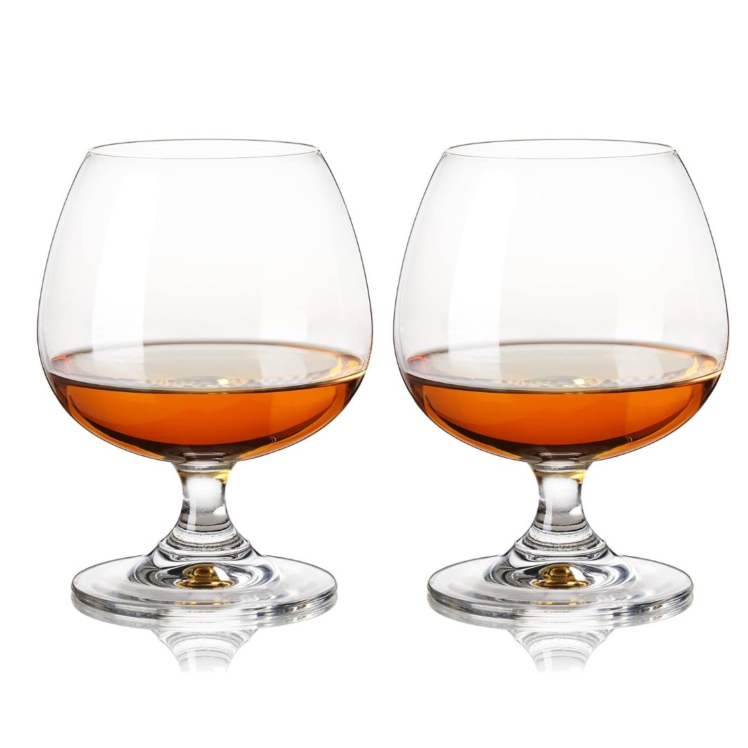 True Fab Glass Viski Brandy Glasses 2 pk