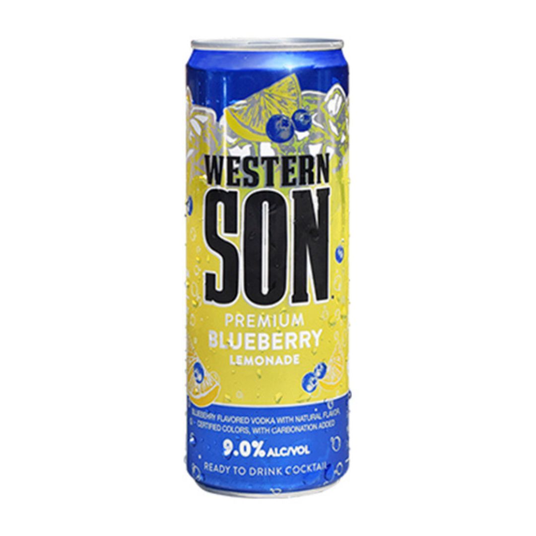Western Son Spiked Ice Blueberry Lemonade Alcoholic Popsicles