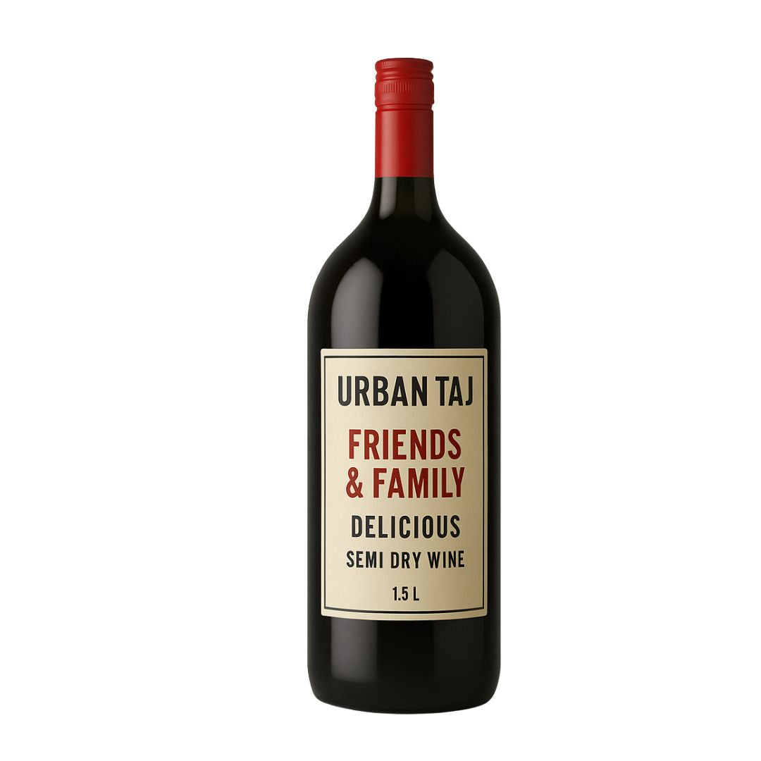 Urban Taj Friends & Family Delicious Semi Dry Wine