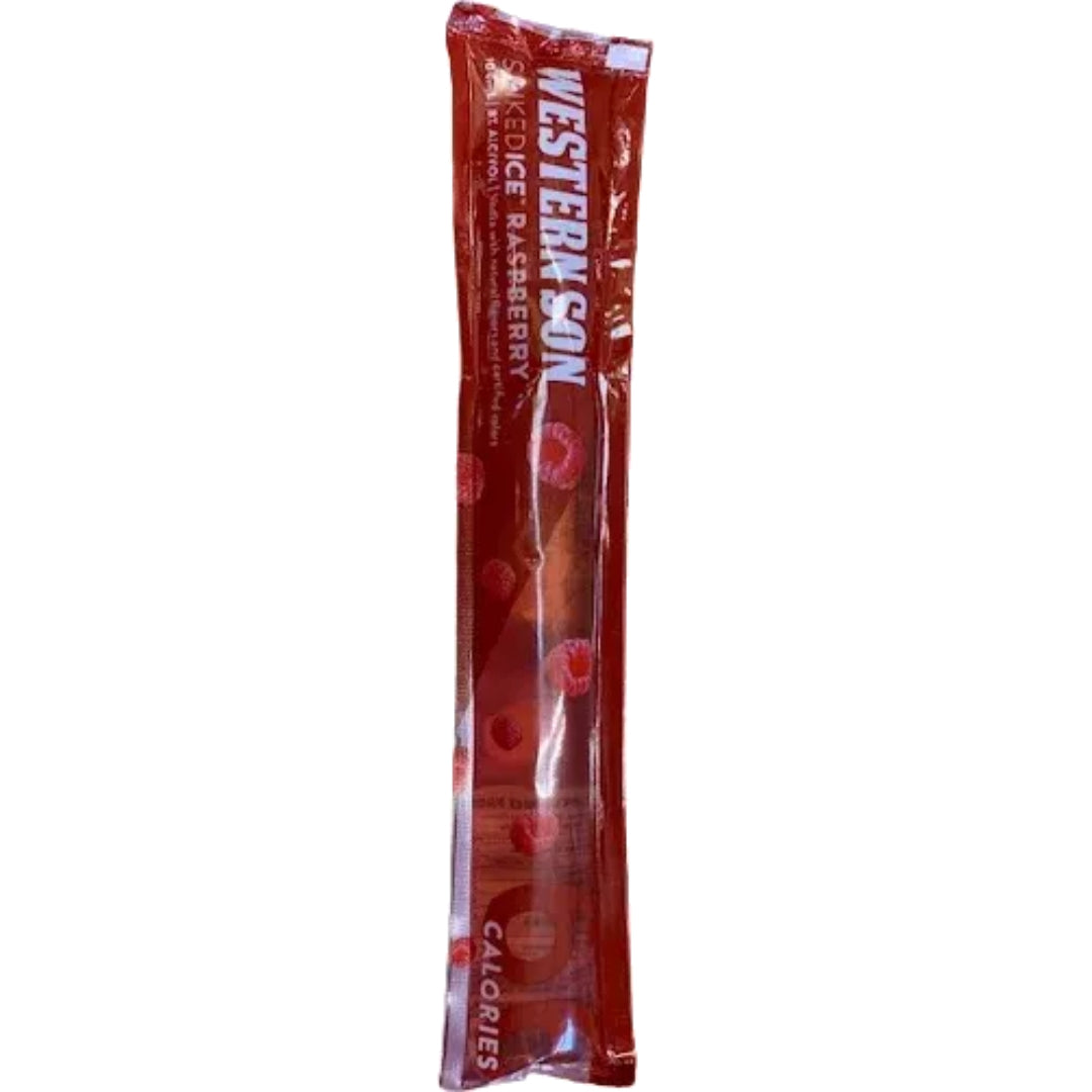 Western Son Raspberry Spiked Ice Pop