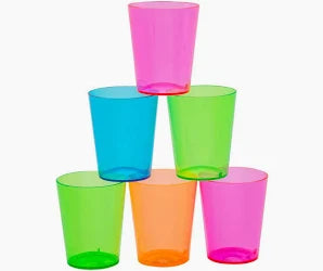 Neon Shot Glasses
