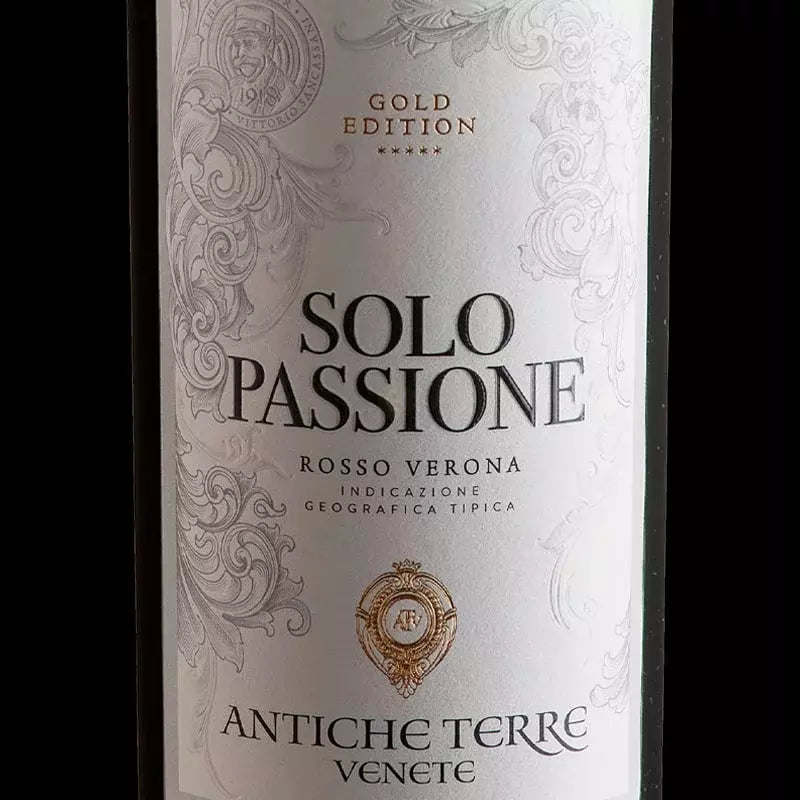 Antiche Terre Venete Rosso Solo Passione Gold Edition
