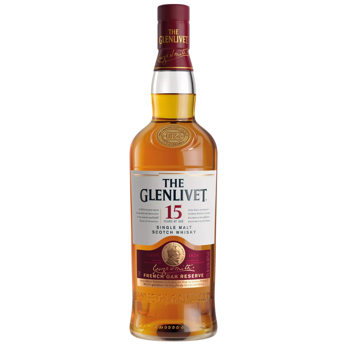 Glenlivet 15yr French Oak Reserve Single Malt Scotch