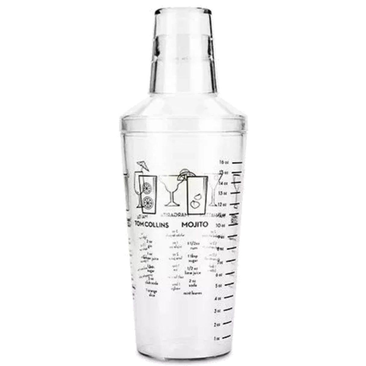 True Plastic Recipe Cocktail Shaker