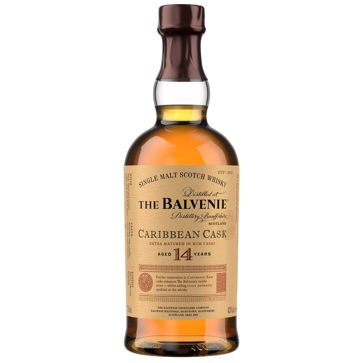 Balvenie 14yr Caribbean Cask Single Malt Scotch