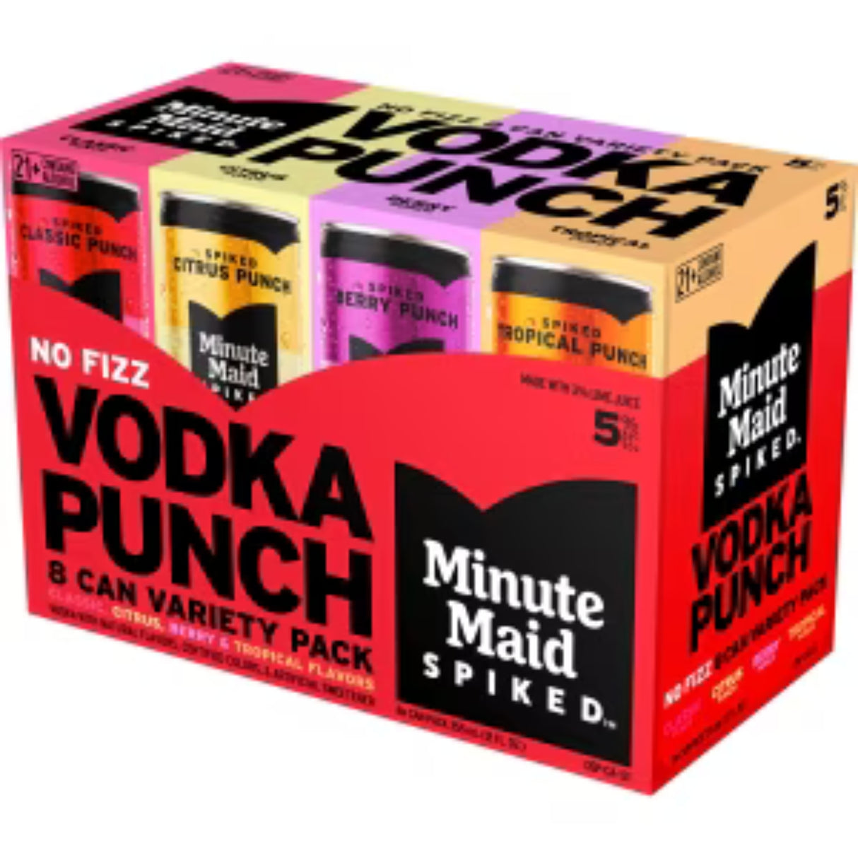 Minute Maid Spiked Vodka Punch Variety