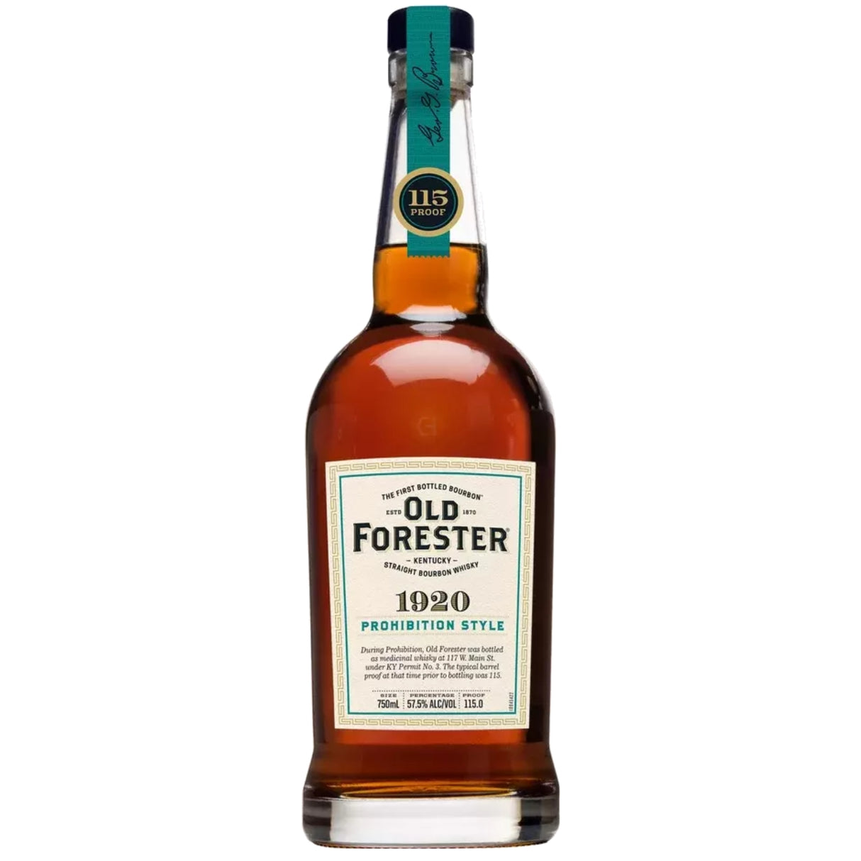 Old Forester Whiskey Row Series: 1920 Prohibition Style Kentucky Straight Bourbon Whisky