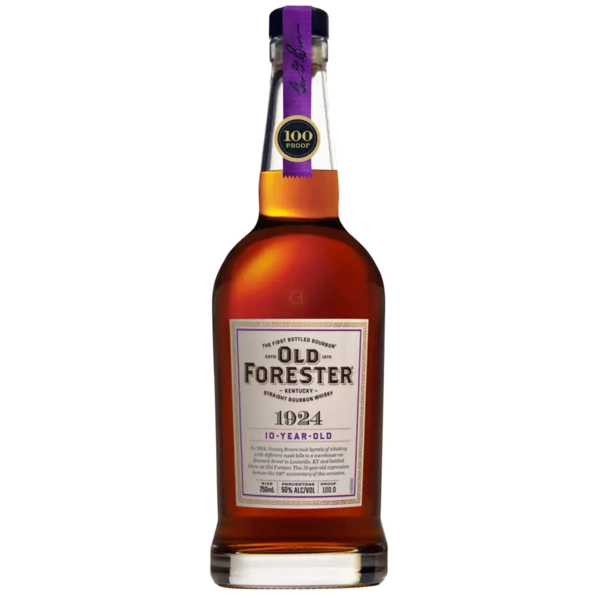 Old Forester Whiskey Row Series: 1924 10 Year Kentucky Straight Bourbon Whisky