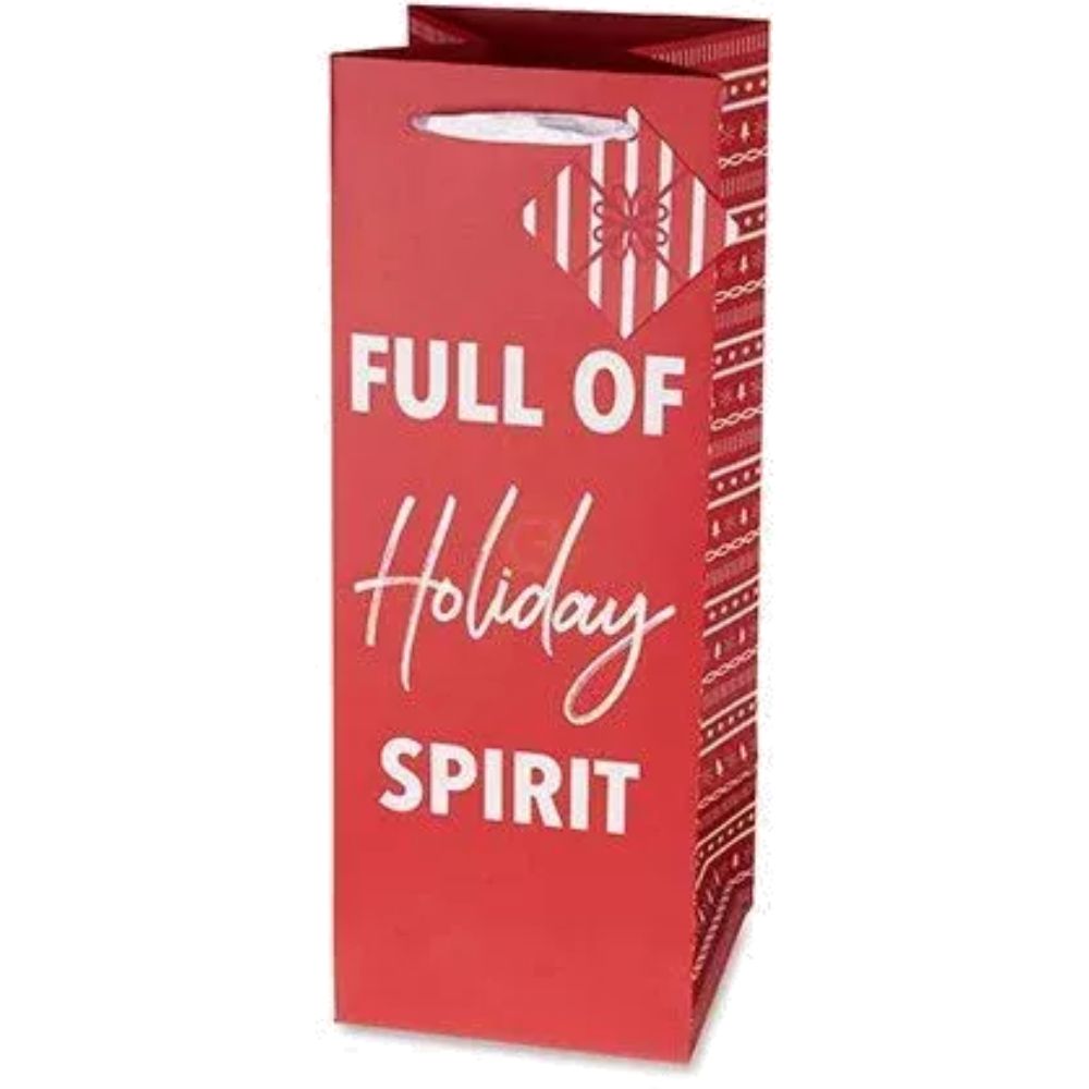 Cakewalk Bags Full Of Holiday Spirit Cakewalk Wine Bag