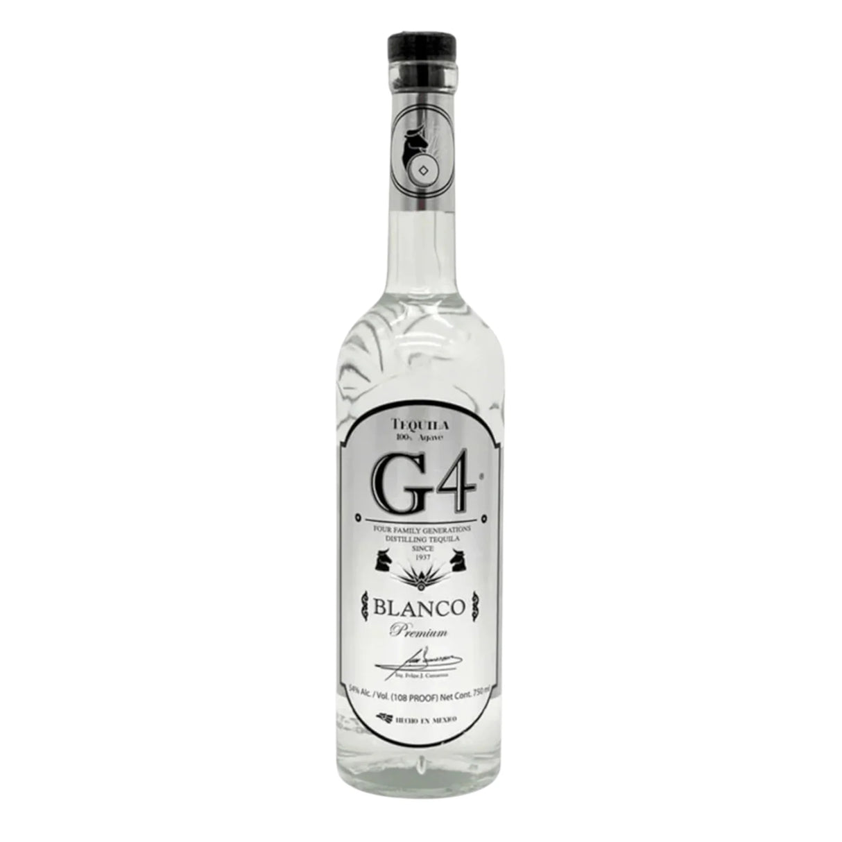G4 Tequila Blanco High Proof 108