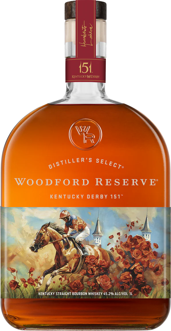 Woodford Reserve Kentucky Straight Bourbon Whiskey Derby Edition 151